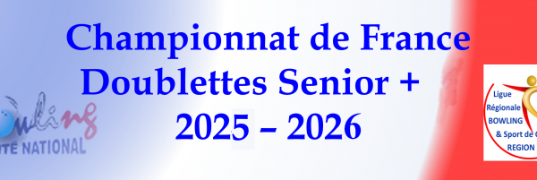 Championnat de France doublette seniors+ 14/12/2025